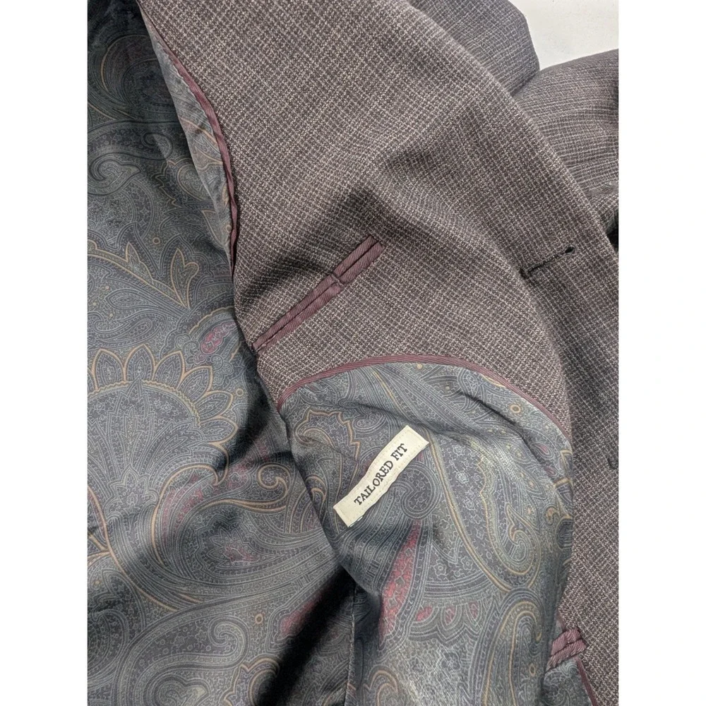 Jos. A. Bank 1905 100% Unstructured Blazer Coat Sports Suit Jacket Gray 46R 48